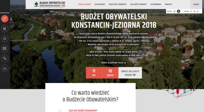 O Budżecie Obywatelskim w Internecie