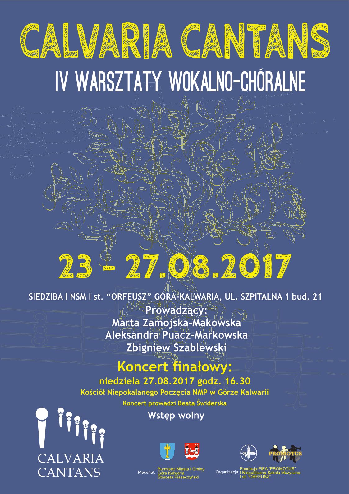 IV Warsztaty Wokalno-Chóralne "CALVARIA CANTANS"